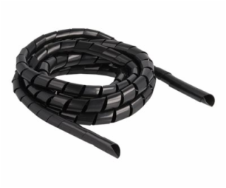 Delock - Spirálový obal na kabel - 2 m - černá