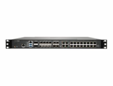 SonicWall NSa 6700 - High Availability - bezpečnostní zařízení - 10GbE, 5GbE, 2.5GbE, 25GbE, 40GbE - 1U k upevnění na regál