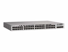 Cisco Catalyst 9200L - Network Advantage - přepínač - L3 - řízený - 8 x 100/1000/2.5G/5G/10GBase-T + 16 x 10/100/1000 (PoE+) + 4 x 10 Gigabit SFP+ (uplink) - Lze montovat do rozvaděče - PoE+ (370 W)