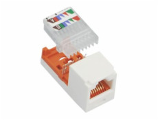 Panduit MINI-COM Mini-Jack TX5e - Modul - CAT 5e - UTP - RJ-45 - arktická bílá