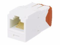 Panduit MINI-COM TX-5e - Modul - CAT 5e - UTP - bílá - 1 port
