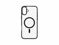 CARE by PanzerGlass Urban Combat - Zadní kryt pro mobilní telefon - with black frame - kompatibilita s MagSafe - recyklovaný plast - průhledná, černá - pro Apple iPhone 16 Plus