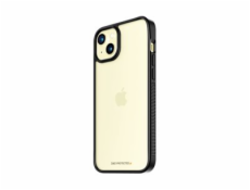 PanzerGlass ClearCase - Zadní kryt pro mobilní telefon - tvrzené sklo, plastový rám, D3O Bio - černá, průhledná - pro Apple iPhone 15 Plus