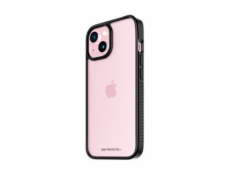 PanzerGlass ClearCase - Zadní kryt pro mobilní telefon - tvrzené sklo, plastový rám, D3O Bio - černá, průhledná - pro Apple iPhone 15
