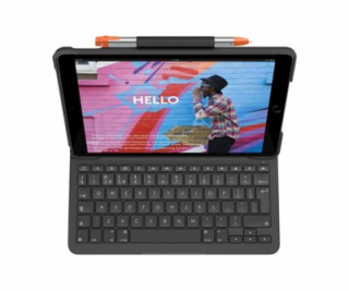 Logitech Slim Folio - Klávesnice a pouzdro - bezdrátový -...
