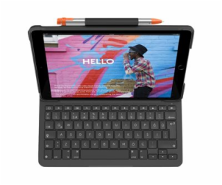 Logitech Slim Folio - Klávesnice a pouzdro - bezdrátový -...