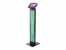 Compulocks iPad Mini 8.3  Space Enclosure Brandable Floor Stand - Montážní sada (stojan, kryt) - pro tablet - brandable - uzamykatelný - vysoce kvalitní hliník - černá - velikost obrazovky: 8.3  - mon