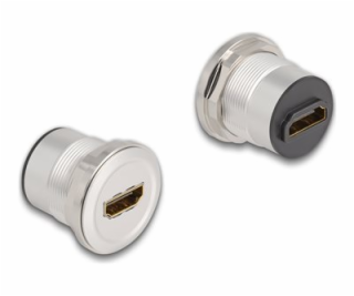 Delock - HDMI adaptér - HDMI se zdířkami (female) montáž ...