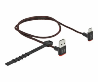 Delock Easy - USB kabel - USB (M) zahnutý nahoru/dolů, re...