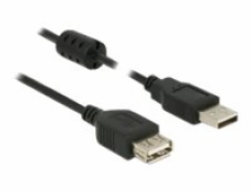 Delock - Prodlužovací šňůra USB - USB (M) do USB (F) - USB 2.0 - 1 m - černá