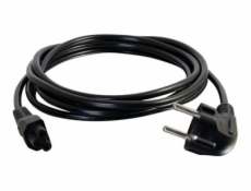 C2G Laptop Power Cord - Elektrický kabel - IEC 60320 C5 do power CEE 7/7 (M) - AC 250 V - 3 m - lisovaný - černá - Evropa