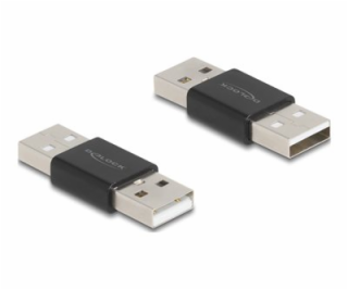 Delock - USB adaptér - USB 2.0 A (M) do USB 2.0 A (M) - č...