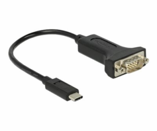 Delock - USB / sériový kabel - 24 pin USB-C (M) do DB-9 (...