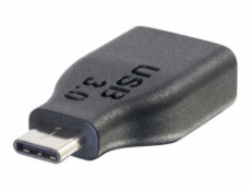 C2G USB C to USB A Adapter - USB C to USB Adapter - 5Gbps - Black - M/F - USB adaptér - USB typ A (F) do 24 pin USB-C (M) - USB 3.0 - černá