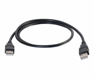 C2G 3.3ft USB Cable - USB A to USB A Cable - USB 2.0 - Bl...