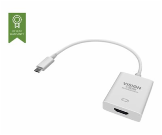 Vision TC-USBCHDMI - Externí video adaptér - USB-C 3.1 - ...