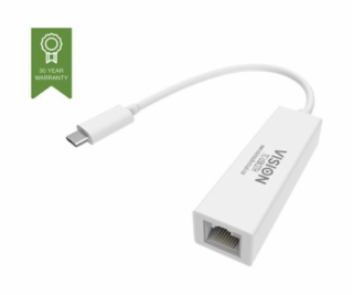 Vision TC-USBCETH - Síťový adaptér - USB-C - 1GbE - 1000B...