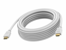 VISION Techconnect - Ultra High Speed - kabel HDMI s ethernetem - HDMI s piny (male) do HDMI s piny (male) - 3 m - dvojnásobně stíněný - bílá - podpora 8K30Hz