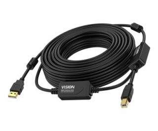 Vision - Kabel USB - USB (M) do USB typ B (M) - USB 2.0 -...