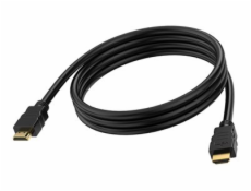 VISION - HDMI kabel - HDMI s piny (male) do HDMI s piny (male) - 1 m - dvojnásobně stíněný - černá - šířka pásma 48 Gbps, podpora 8K30Hz
