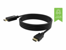 VISION Professional - Kabel adaptéru - DisplayPort s piny (male) do HDMI s piny (male) - 1 m - černá - podporuje 4K