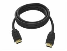 VISION Professional - Kabel HDMI s ethernetem - HDMI s piny (male) do HDMI s piny (male) - 50 cm - černá - podporuje 4K