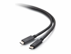 C2G 6ft (1.8m) USB-C Male to USB-C Male Cable (20V 5A) - USB 3.2 Gen 1 (5Gbps) - USB kabel - 24 pin USB-C (M) do 24 pin USB-C (M) - USB 3.2 Gen 1 - 20 V - 5 A - 1.8 m - černá