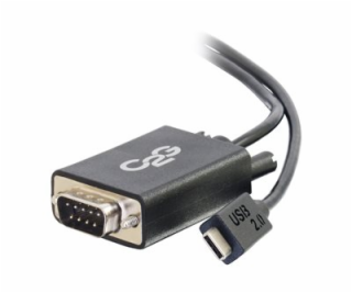 C2G USB C to DB9 Serial Adapter Cable - USB C 2.0 - M/M -...