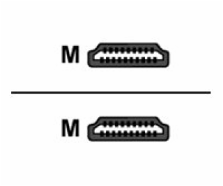 Crestron CBL-HD-THIN-HS-6 - HDMI kabel - HDMI s piny (mal...