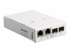 AXIS T8606 Media Converter Switch - Konvertor médií s optickými vlákny - 100Mb LAN - 10Base-T, 100Base-TX - 2 porty - 2 x RJ-45 / 2 x SFP (mini-GBIC) - pro AXIS P1385-E, P1455-LE, P1455-LE-3, P3818-PV