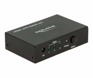 Delock HDMI UHD Switch 3 x HDMI in > 1 x HDMI out 4K - Sp...