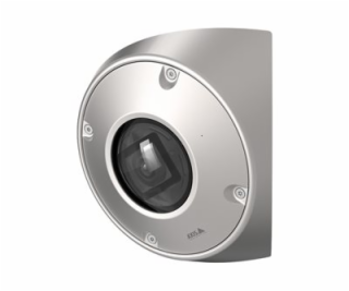 AXIS Q9216-SLV Steel - Síťová bezpečnostní kamera - kupol...
