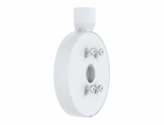 AXIS T94V01C Dual Mount - Úchyt fotoaparátu - montáž na strop, montáž na sloupek, montáž na stěnu - interiér, venkovní použití - bílá - pro AXIS AXIS P3245, M3215, P1367, P1385, P1455, P3255, P3375, Q