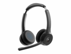 Cisco Headset 722 - Náhlavní souprava - náhlavní - Bluetooth - bezdrátový - uhlíková čerň - Cisco Webex Certified