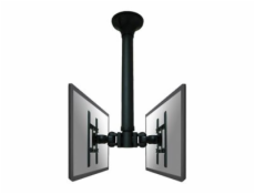 Neomounts FPMA-C200D - Držák - plný pohyb - pro 2 LCD displeje - černá - velikost obrazovky: 10 -40  - stropní montáž