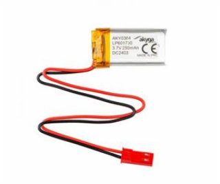 Akyga Li-Pol baterie LP601730 3.7V/250mAh PCM JST 2.54 2-...
