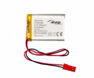 Akyga Li-Pol baterie LP503040 3.7V / 550mAh PCM JST 2.54 ...