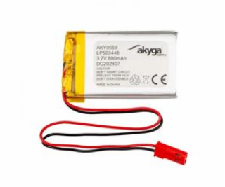 Akyga Li-Pol baterie LP503448 3.7V / 800mAh PCM JST 2.54 ...