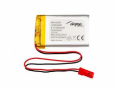 Akyga Li-Pol baterie LP503448 3.7V / 800mAh PCM JST 2.54 2Pin 