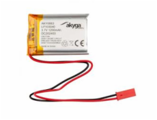 Akyga Li-Pol baterie LP103040 3.7V/1200mAh PCM JST 2.54 2-Pin 