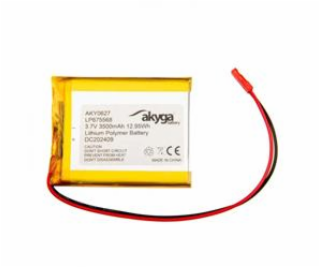 Akyga Li-Pol baterie LP675568 3.7V/3500mAh PCM JST 2.54 2...