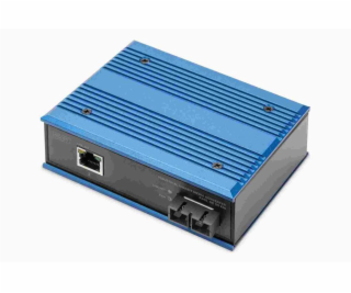 DIGITUS Průmyslový Gigabit Ethernet Media Konvertor, MM S...
