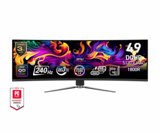 MSI MPG/491CQPX/49 /QD-OLED/5120x1440/240Hz/0,03ms/Black/2R