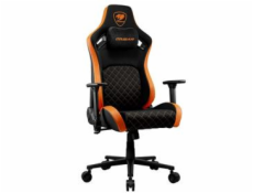 COUGAR herní židle DEFENSOR F (Tkaná látka) - černá/oranžová