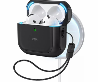 Pouzdro AirPods 4 Orbit Hybrid (černé)