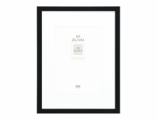 Deknudt S66KF2 P1 DIN A3 29,7x42 Holz schwarz mit Passepartout