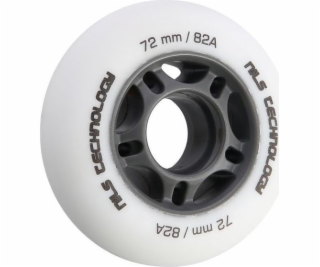 Nils Extreme PU 72x24 82a White Matte Wheels (4 ks) Nils ...