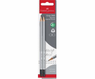 Bleistift Grip 2001 mit Radierer, Set