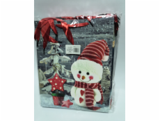 JU-PITER Vánoční dárková taška 7050B 26x32x12cm p12, cena za 1 ks.
