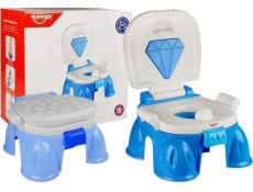 LeanToys Modrý nočník s diamantem pro batolata